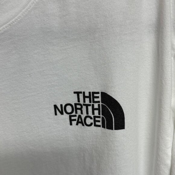 The North Face Men’s XL White Long Sleeve Back Logo Graphic Tee Shirt EUC - Picture 3 of 10